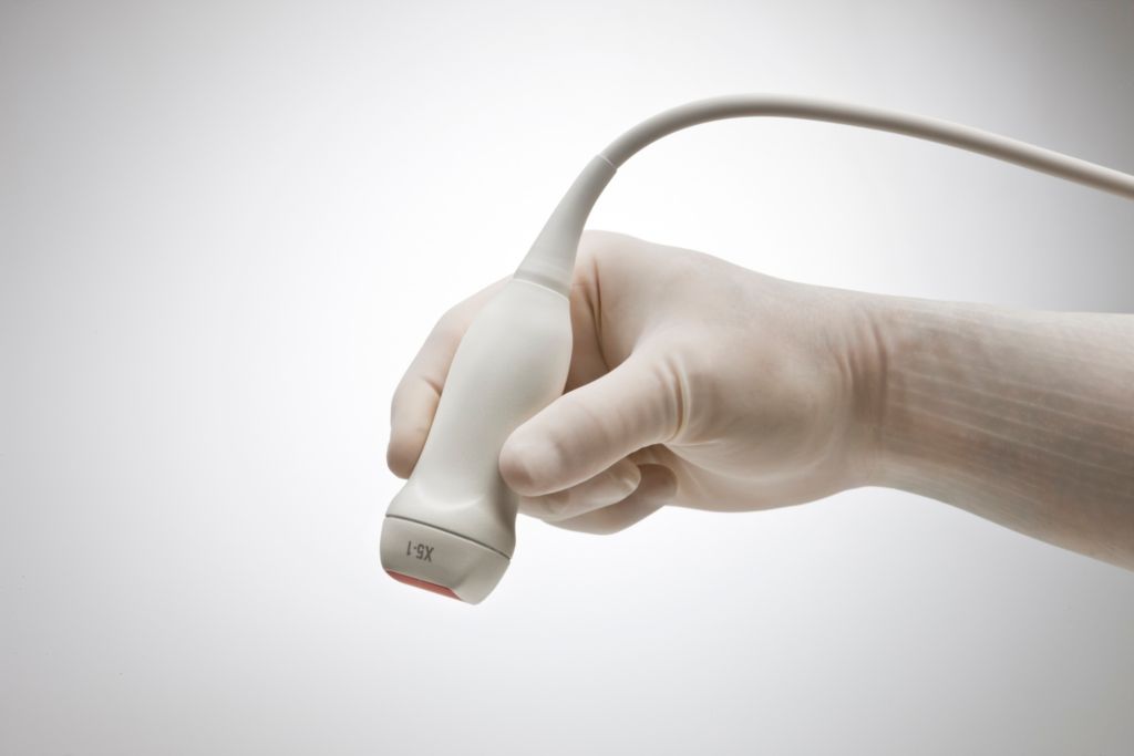 X5-1 Transducer with hand