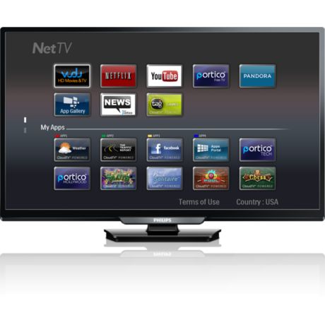 32PFL4609/F7  Téléviseur DEL-ACL série 4000