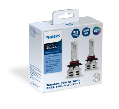 Ultinon Essential LED ヘッドランプ用 LED バルブ 11005UE2X2 | Philips