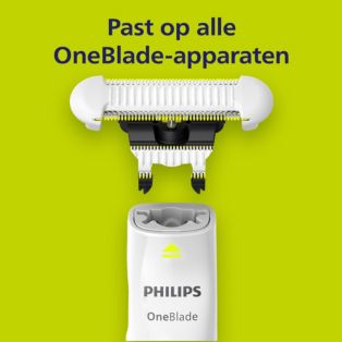 OneBlade 2 x SkinProtect-mesje