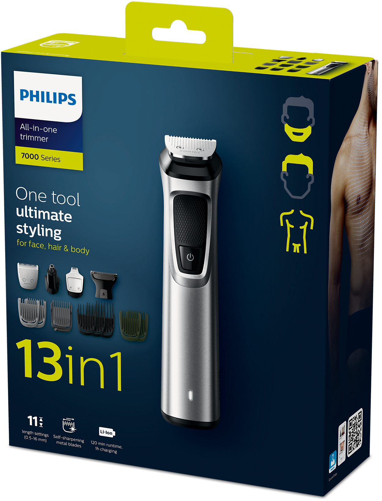 Multigroom series 7000 13-in-1, Face, Hair and Body MG7715 Multigroom series 7000 13-in-1, Face, Hair and Body MG7715