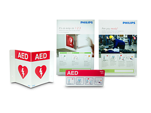 AED Signage Bundle Accessories