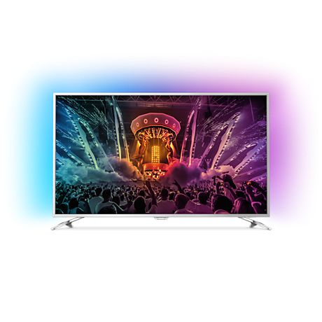 65PUS6521/12 6000 series Itin plonas 4K televizorius su „Android TV™“
