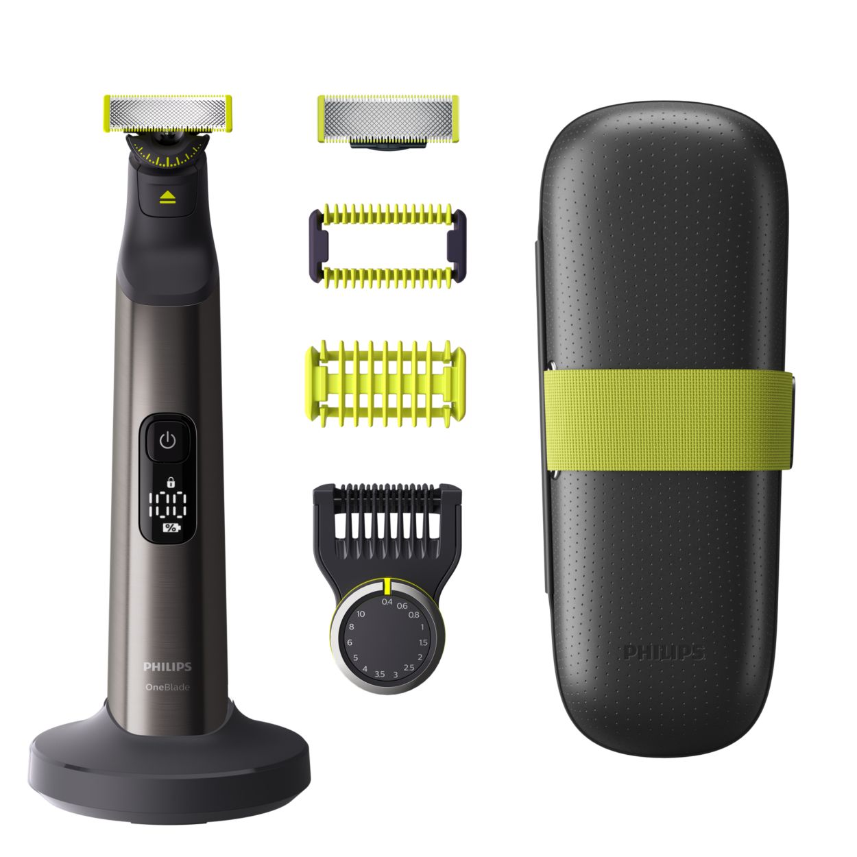 Flexible shaver and trimmer for face and body