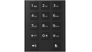 Tasti calibrati e integrati per digitazione accurata