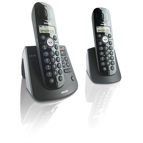 CD1452B/22  Téléphone sans fil avec répondeur