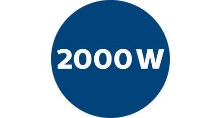2000 Watt motor for high performance