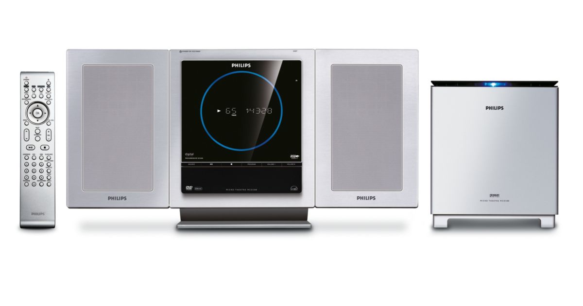 Micro Theater com DVD MCD288/55 | Philips