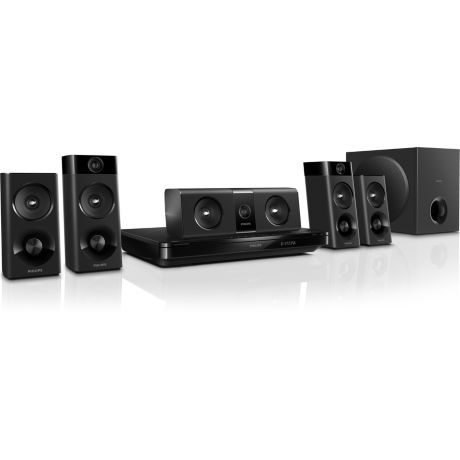 HTB5510D/98  HTB5510D 5.1 3D Blu-ray Home theater