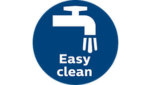 Easy-clean design