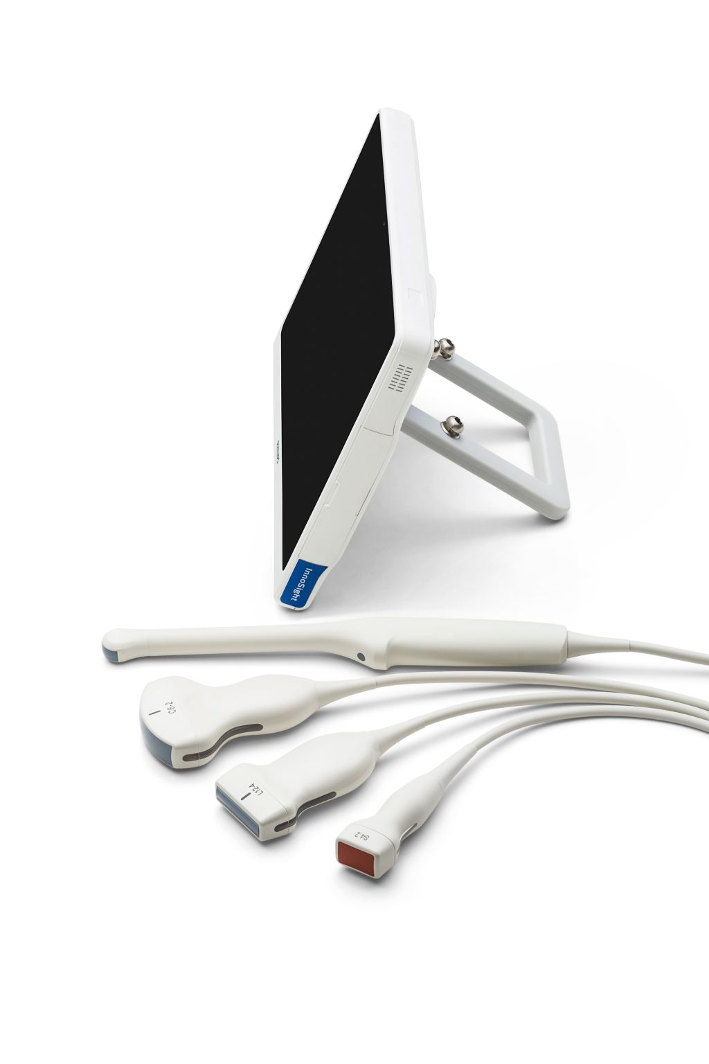 Innosight ultrasound system side Image with Transducers