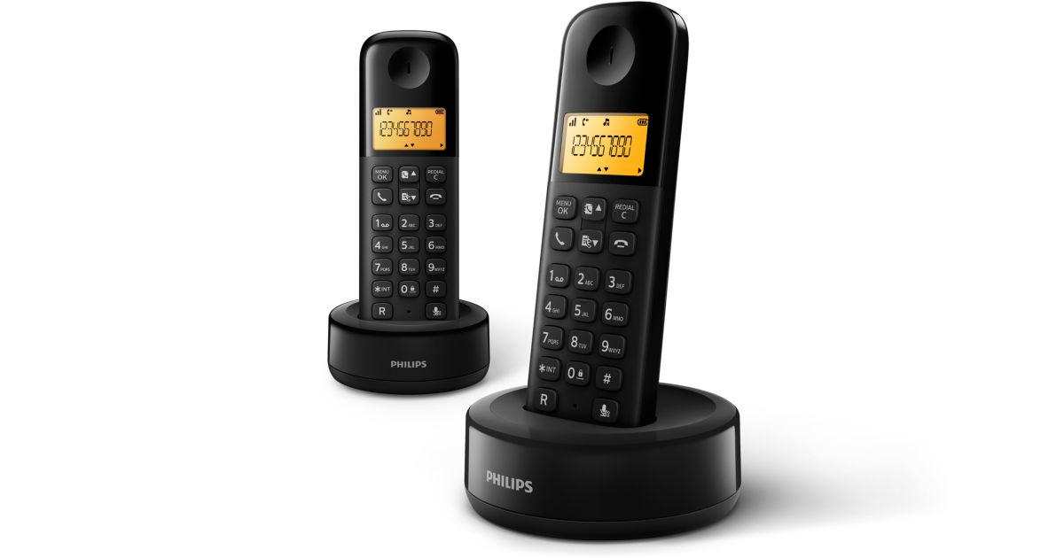 Cordless phone D1602B/01 | Philips