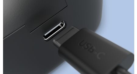 Étui de chargement USB-C portatif. Temps de lecture de jusqu’à 24 heures