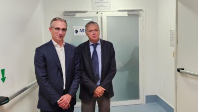 Roy Jakobs all’Ospedale San Giovanni Bosco di Torino