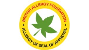 Схвалено Allergy UK