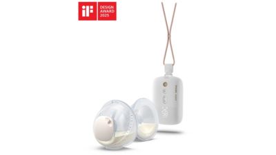 Freihändige Milchpumpe mit if Design Award 2025