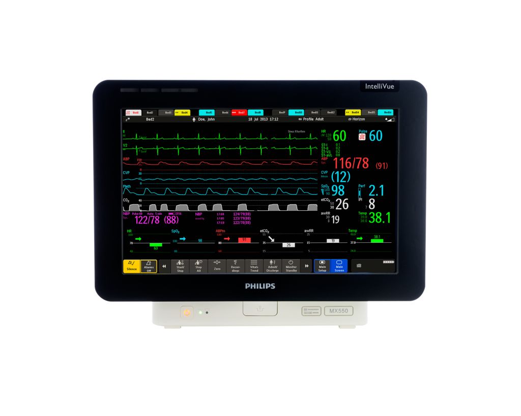 IntelliVue Portable/bedside patient monitor