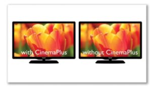 CinemaPlus for better, sharper and clearer images