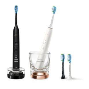 Sonicare DiamondClean 9000 Elektrische sonische tandenborstel + 4 opzetborstels