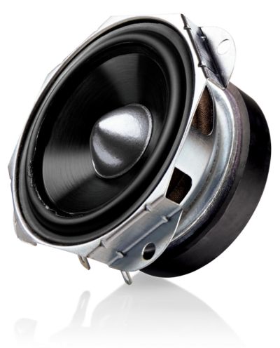 Well damped driver reduces vibration and sound distortion