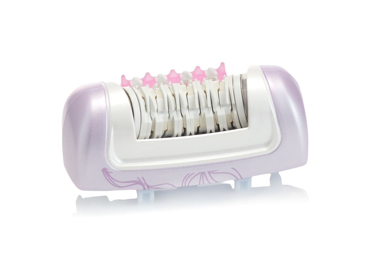 Bovenste deel van de epilator