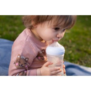 Supports baby's individual drinking rhythm