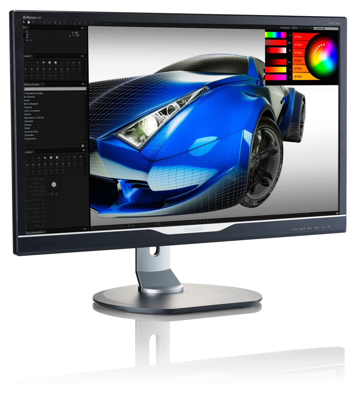 Brilliance 4K ウルトラ HD 液晶モニター 288P6LJEB1/11 | Philips