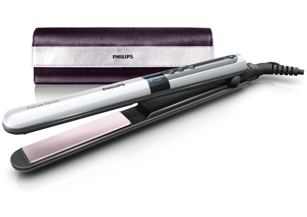 Philips keratin shop hair straightener