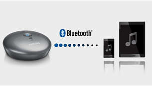 Pracuje s jakýmkoli chytrým telefonem nebo tabletem vybaveným technologií Bluetooth®