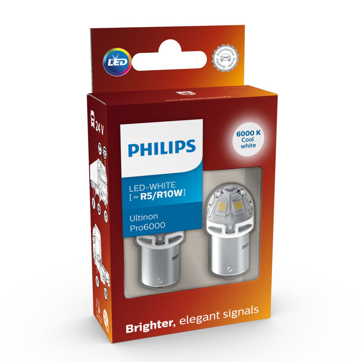 Philips Ultinon Pro6000 LED T10 foco de señalización para