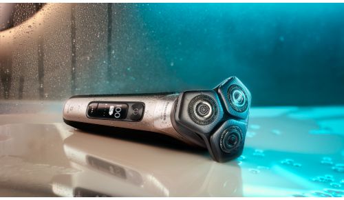 Scegli una comoda rasatura su pelle asciutta o rinfrescante su pelle bagnata