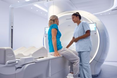 Philips Ingenia MR scanner in use