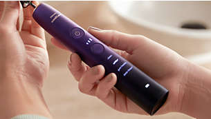4 modes & 3 intensities for personalized brushing experience.