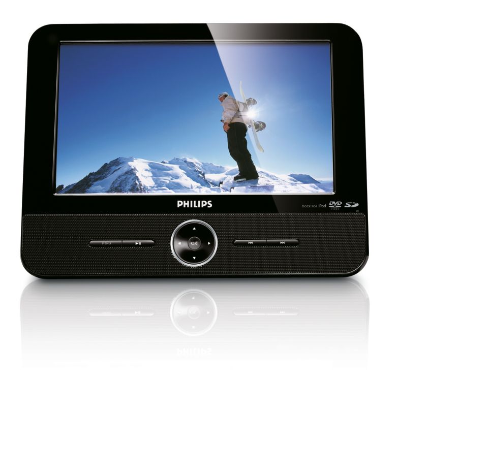 Disfrutá de tus videos desde una tarjeta SD, DVD y iPod