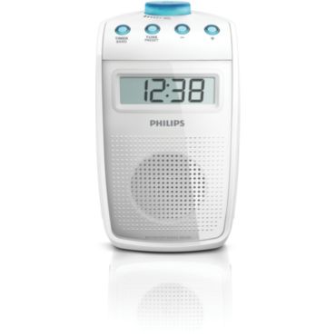 Radio para el cuarto de baño