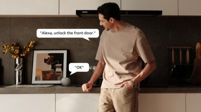 Works with voice assistants for easy smart home integration
