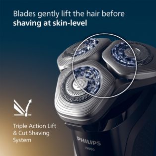 i9000 Wet & Dry Electric Shaver with SkinIQ