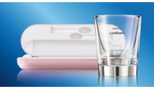 Zweifaches Ladesystem: Ladeglas und USB-Reiseladeetui