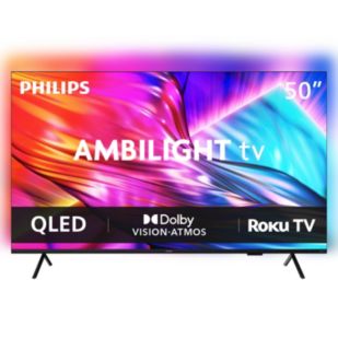 7985 Series Ambilight TV 50 inch AMBILIGHT TV QLED UHD Roku TV