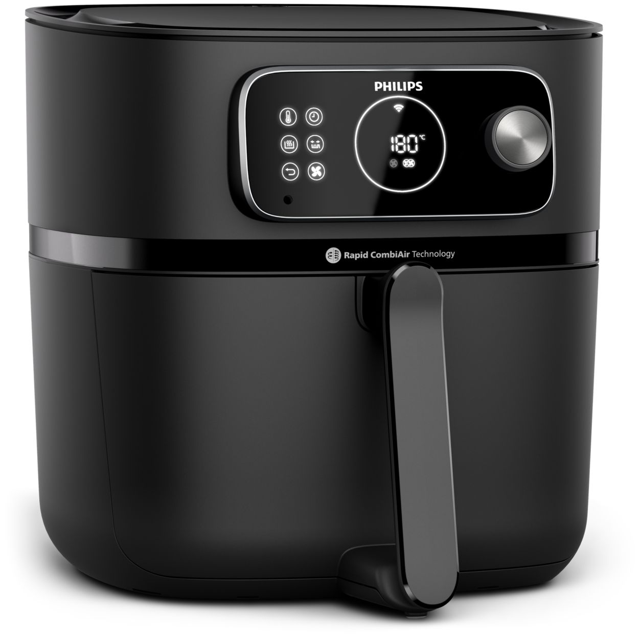 Roaprobe Friggitrice ad Aria 7,5 Litri, Air fryer con 9 Programmi