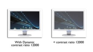 Format SmartContrast 12 000:1 pour des détails de noir incroyablement profonds