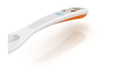 Spezieller Griff für kleine Hände – ideal für selbstständiges Essen