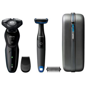 Shaver series 5000 Elektrisch scheerapparaat voor nat en droog scheren