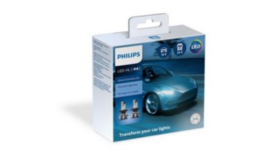  Philips Automotive Lighting H7 CrystalVision Platinum - Bombilla  mejorada para faros delanteros, (H7CVPS2), 2 unidades (paquete de 1) :  Automotriz