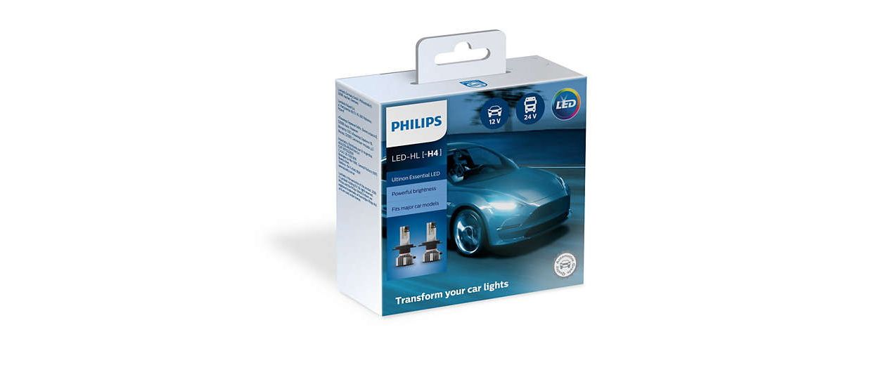 Kit Led H4 Philips Ultinon Essential Nueva Generacion