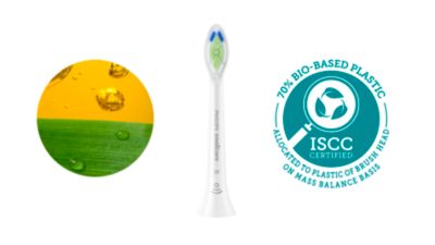 Made with 70% bio-based plastic
