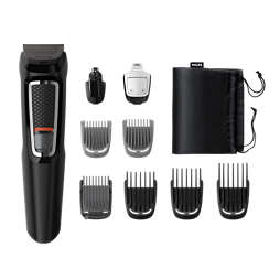 Multigroom series 3000 9-i-1, grooming kit för ansikte och&amp;lt;br&gt;hår