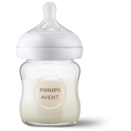 SCY910/01 Philips Avent Biberon en verre Natural Response