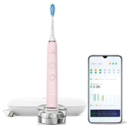 Sonicare DiamondClean 9000 Sonic electric toothbrush with accessories - Pink