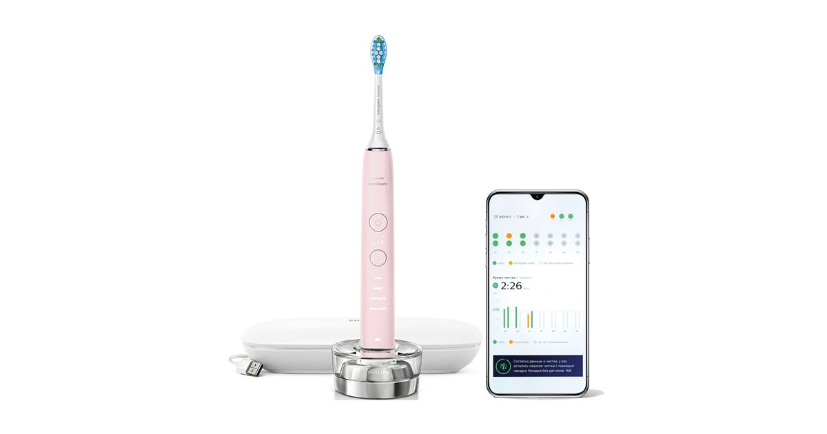 Sonicare DiamondClean 9000 Sonic electric toothbrush with